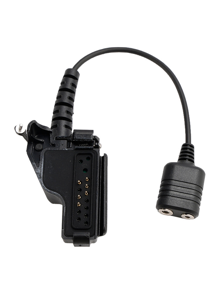 K Interface Headset Port Converter Cable for HT1000 MTS2000 MT2000 GP900 MTX838
