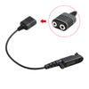 K Interface Headset Port Converter Cable for Hytera HYT PD680 X1E X1P HP600 Z1P