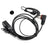 ICOM A24/25-020 Earhook Headset For ICOM A25CE A25N A24 Walkie-Talkie Headset