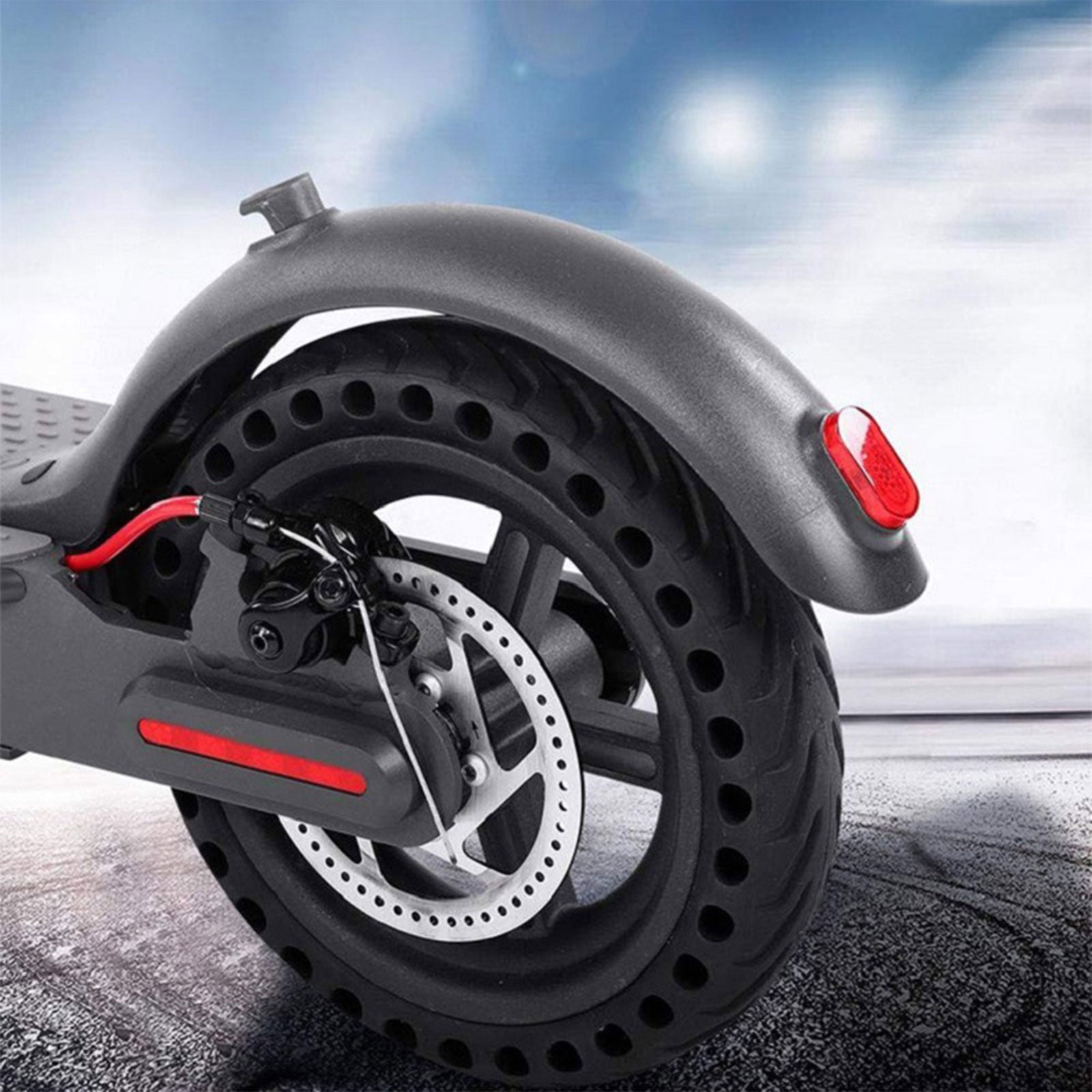 8.5 inch Honeycomb Runflat Rear Wheel+Hub+Disc Brake M365 PRO/PRO2 (Copy)