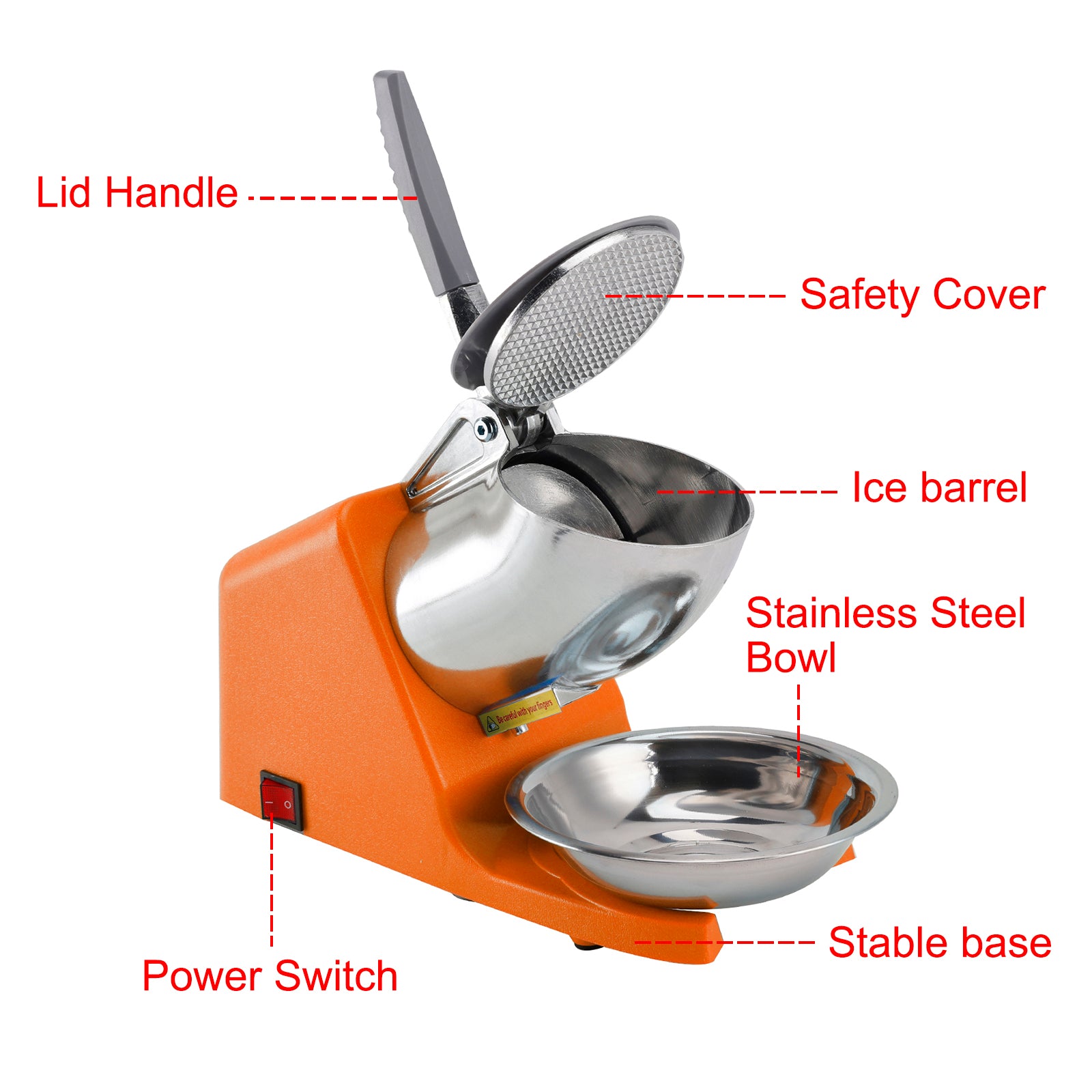 Commercial Electric Ice Crusher