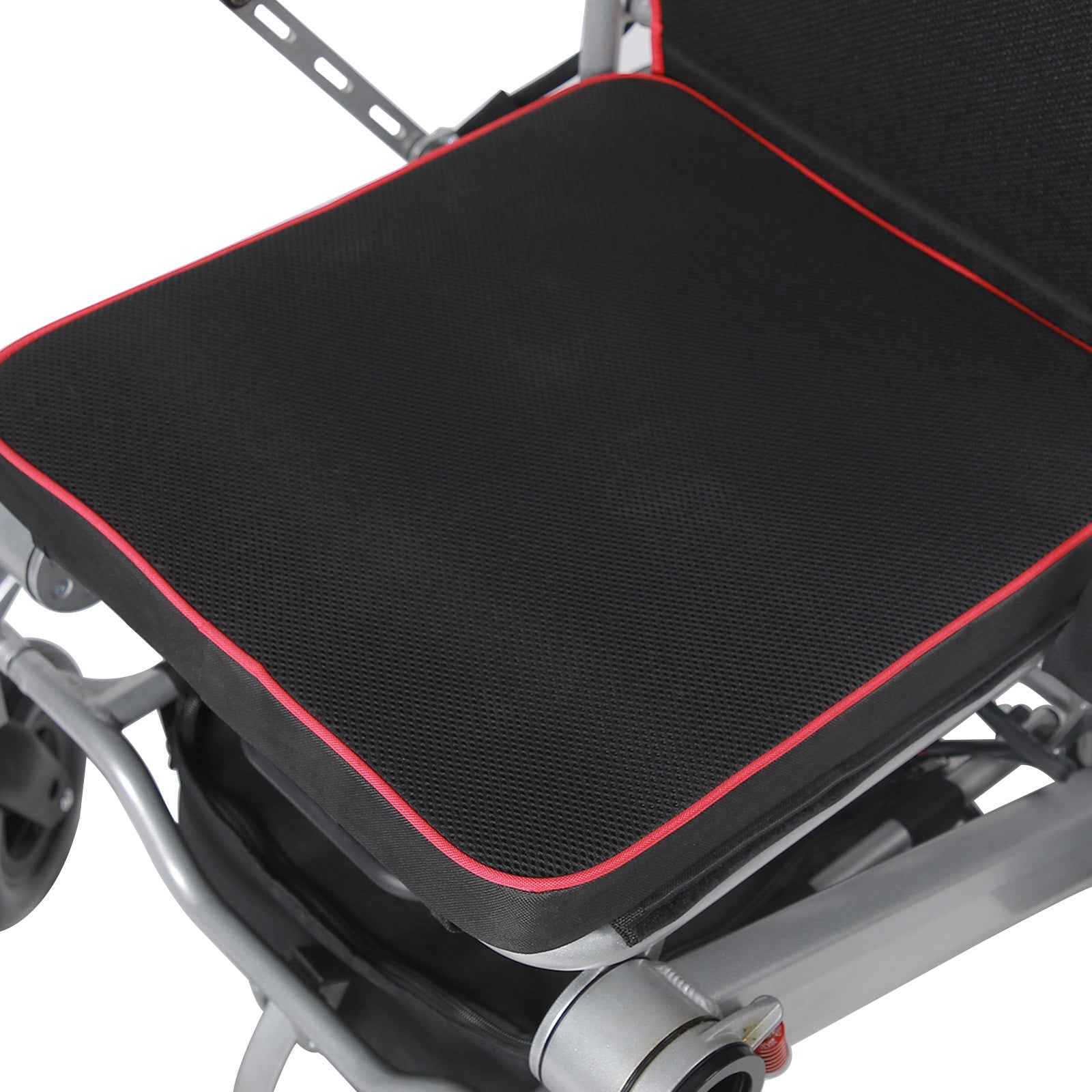 Lightweight 220 lbs All-Terrain Folding Electric Wheelchair, Airline Approved with 10 Mile Range for Adults & Seniors