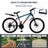 24 inch 24 Speed MTB Adult Mountain Bicycle w/ Fender (Copy)