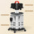 18L Ash Vacuum Cleaner, Powerful 1800W Wet/Dry Shop Vac with Blower Function for Fireplaces, BBQ & Pellet Stoves