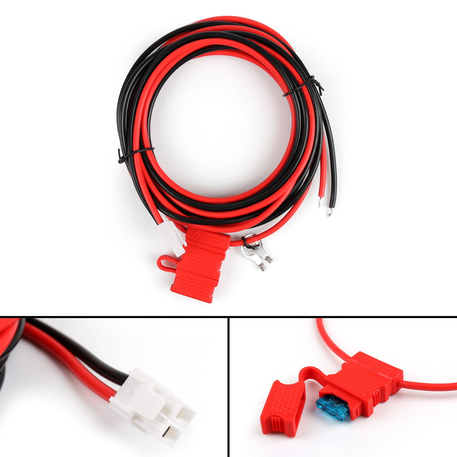 5Pcs 12V DC Power Cable Cord For Hytera HYT MD780 MD650 Radio 3m Mobile Radio