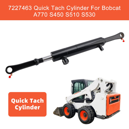 Bob-Tach Quick Tach Cylinder for Bobcat S450-S850 & T450-T870 Loaders, Replaces 7227463, 7183318