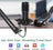 BM800 USB Condenser Microphone for PC Studio Microphone Kit Podcasting Recording