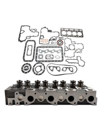 Complete Cylinder Head & Gasket Kit for Kubota V1902 Engine, Fits Bobcat 231, New Holland L555, L553 & More