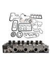 Complete Cylinder Head & Gasket Kit for Kubota V1902 Engine, Fits Bobcat 231, New Holland L555, L553 & More