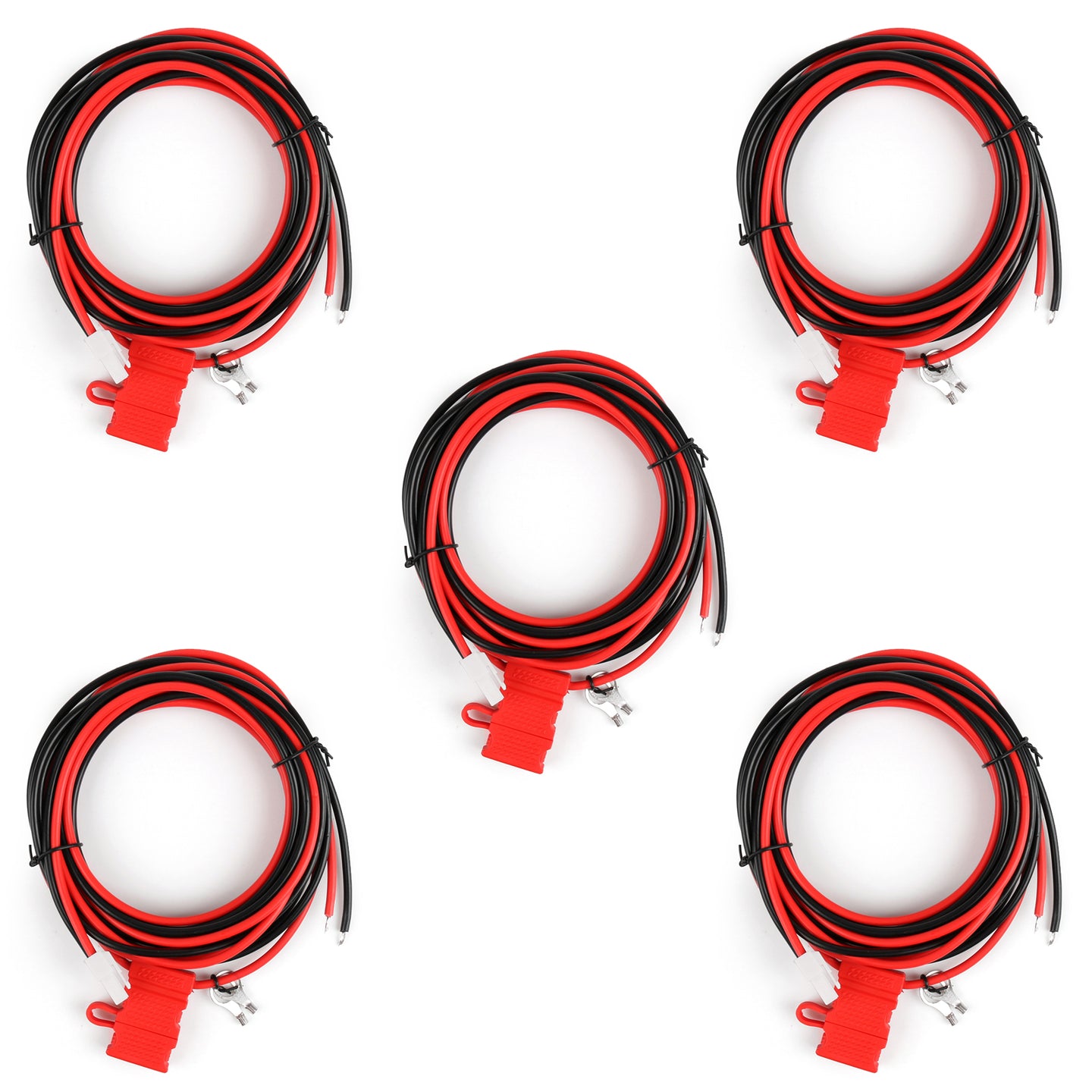 5Pcs 12V DC Power Cable Cord For Hytera HYT MD780 MD650 Radio 3m Mobile Radio