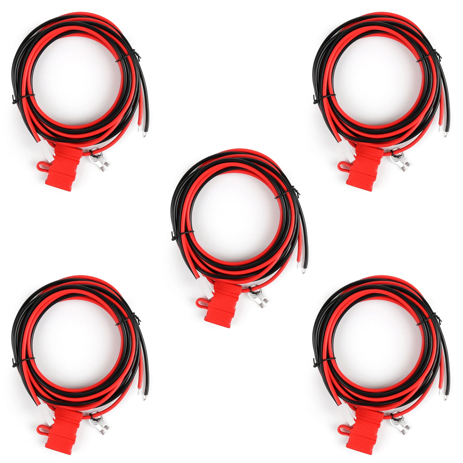5Pcs 12V DC Power Cable Cord For Hytera HYT MD780 MD650 Radio 3m Mobile Radio
