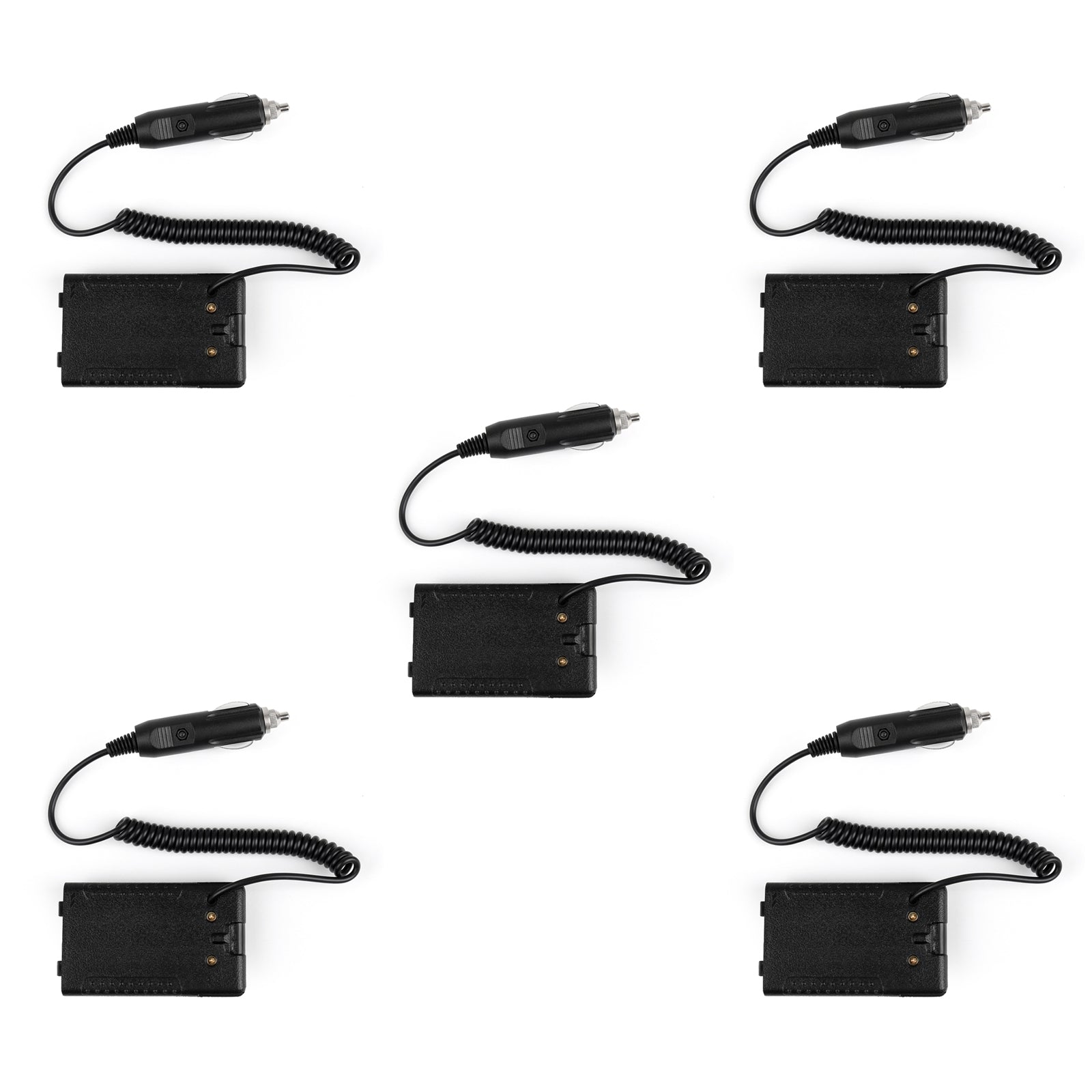 5x Car Charger Battery Eliminator For Yaesu FT-60 VX127 VX160 VX168/170 VXA-220