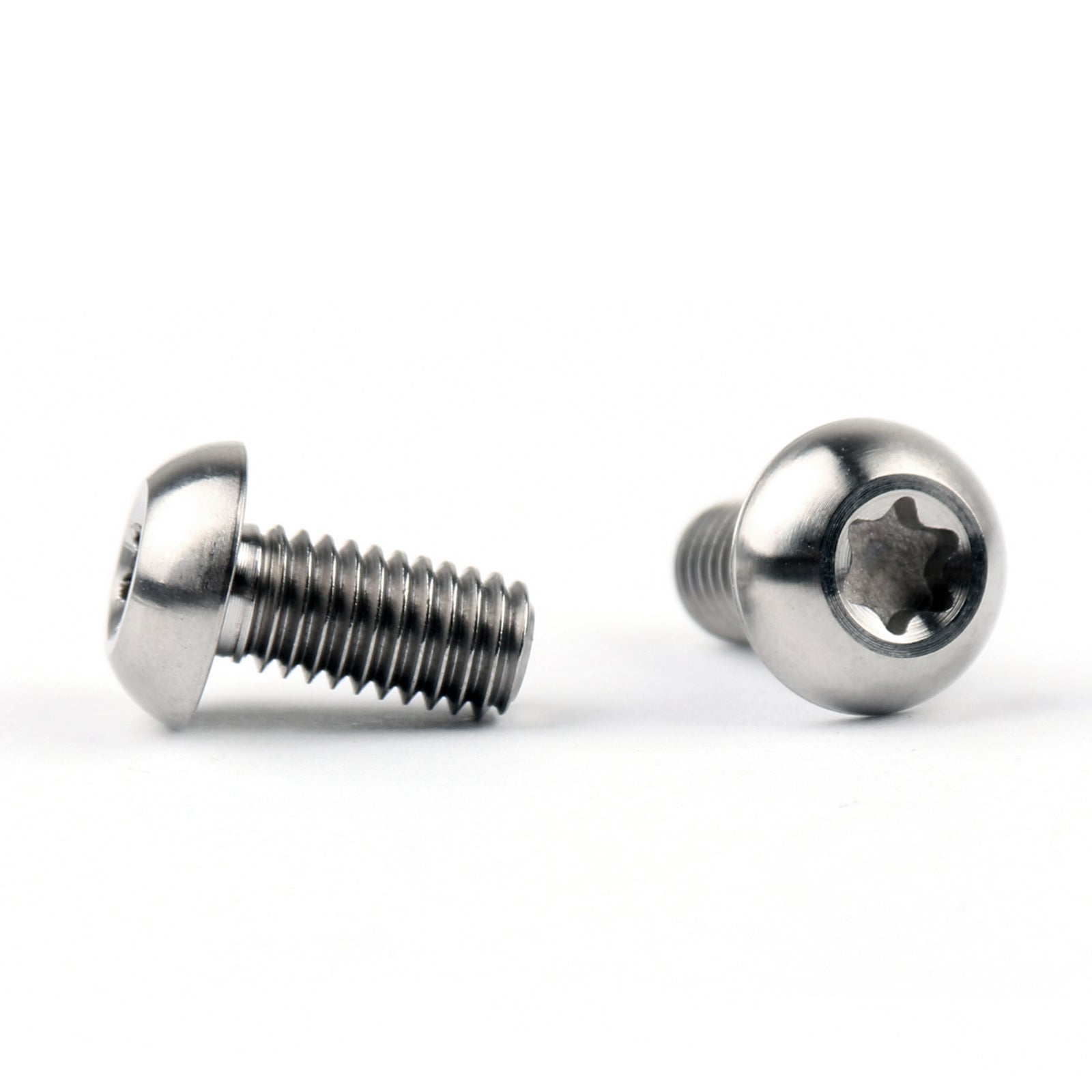 12Pcs Titanium Ti M5x10mm Screws Torx T25 Head Titanium Disc Brake Rotor Bolts