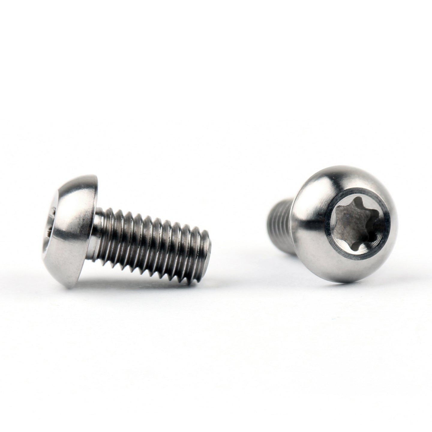 12Pcs Titanium Ti M5x10mm Screws Torx T25 Head Titanium Disc Brake Rotor Bolts
