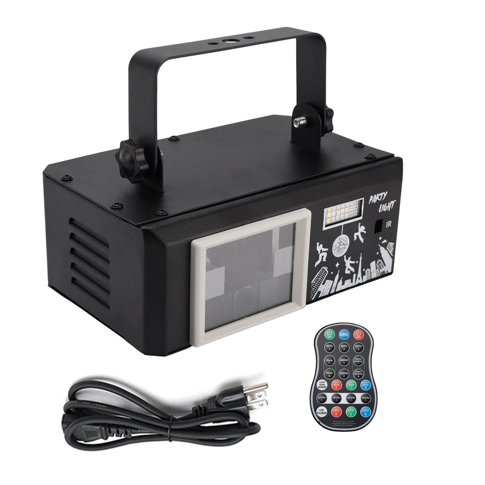 6IN1 Stage Laser Light Disco Party LED UV Stage Lighting System Club Stage Light