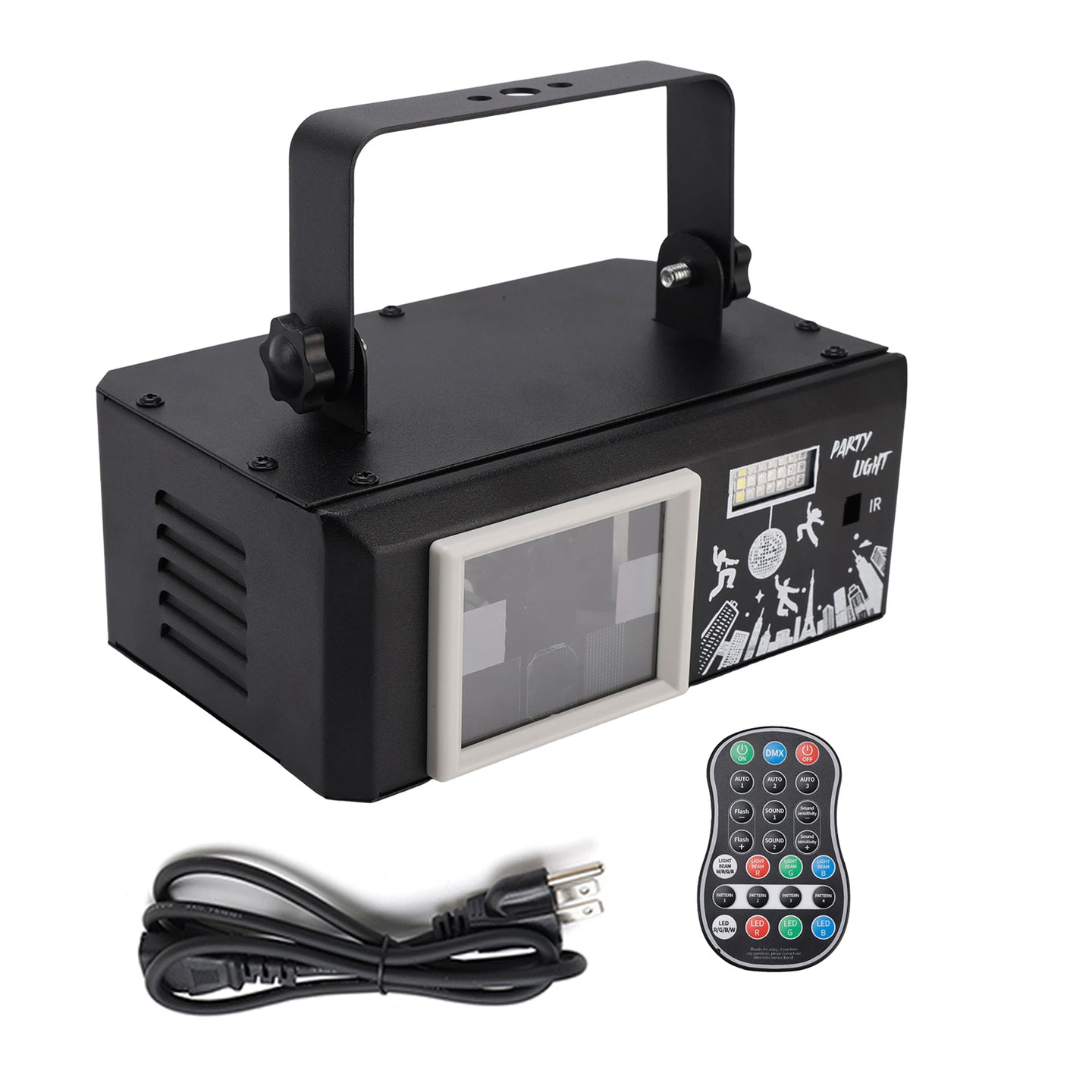 6IN1 Stage Laser Light Disco Party LED UV Stage Lighting System Club Stage Light