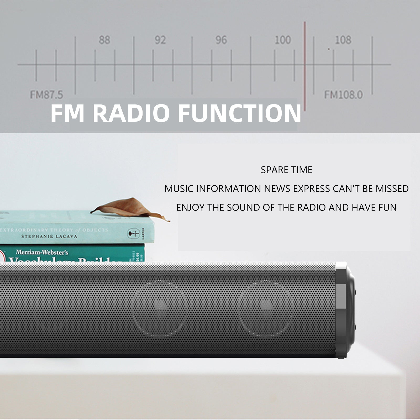 Bluetooth Wireless Sound Bar System – 4 Speaker Subwoofer for TV & Home Theater