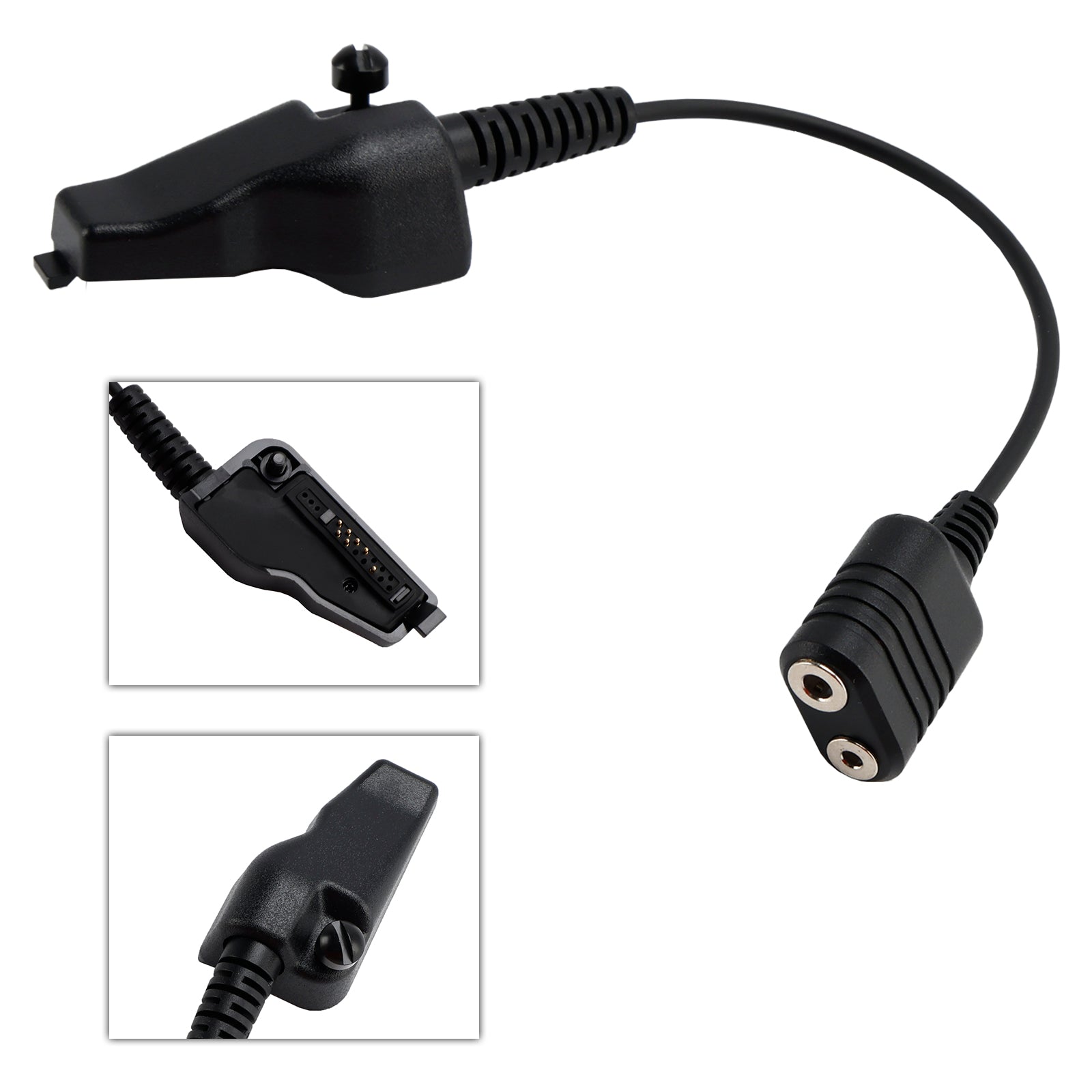 K Interface Headset Port Converter Cable for TK290 TK3180 TK380 TK480 TK481 TK490