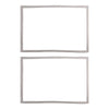 2 Pack 241872512 Freezer Door Gasket for Electrolux 240390704 240514612 1379488