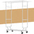 Portable Closet 660lbs Clothing Racks with Wheels Heavy Duty Clothes Rack Metal Clothes Storage