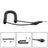 10 Pin Spare Cable Fit for SM16A1 Hytera MD780/G 782V 782U RD982U RD982V MD680