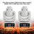 2Pcs Moving Head 120W 8Gobo Stage Lighting RGBW LED DJ DMX Beam Bar Party Light