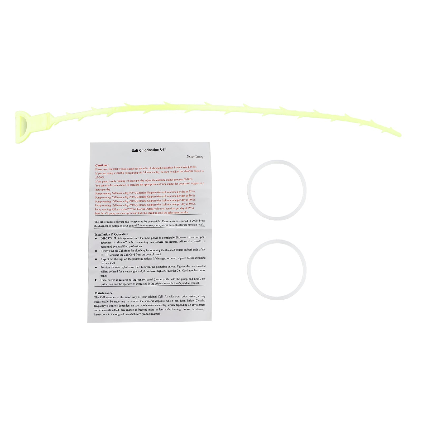 Hayward W3T-Cell-9 TurboCell Salt Chlorination Cell a?? Replacement for Saltwater Pools up to 25,000 Gallons