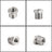 1/2-28 to 3/4-16 Threaded Oil Filter Adapter Stainless Steel