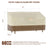 600D Sofa Covers Waterproof Patio Furniture Cover for Outdoor Couch Cover