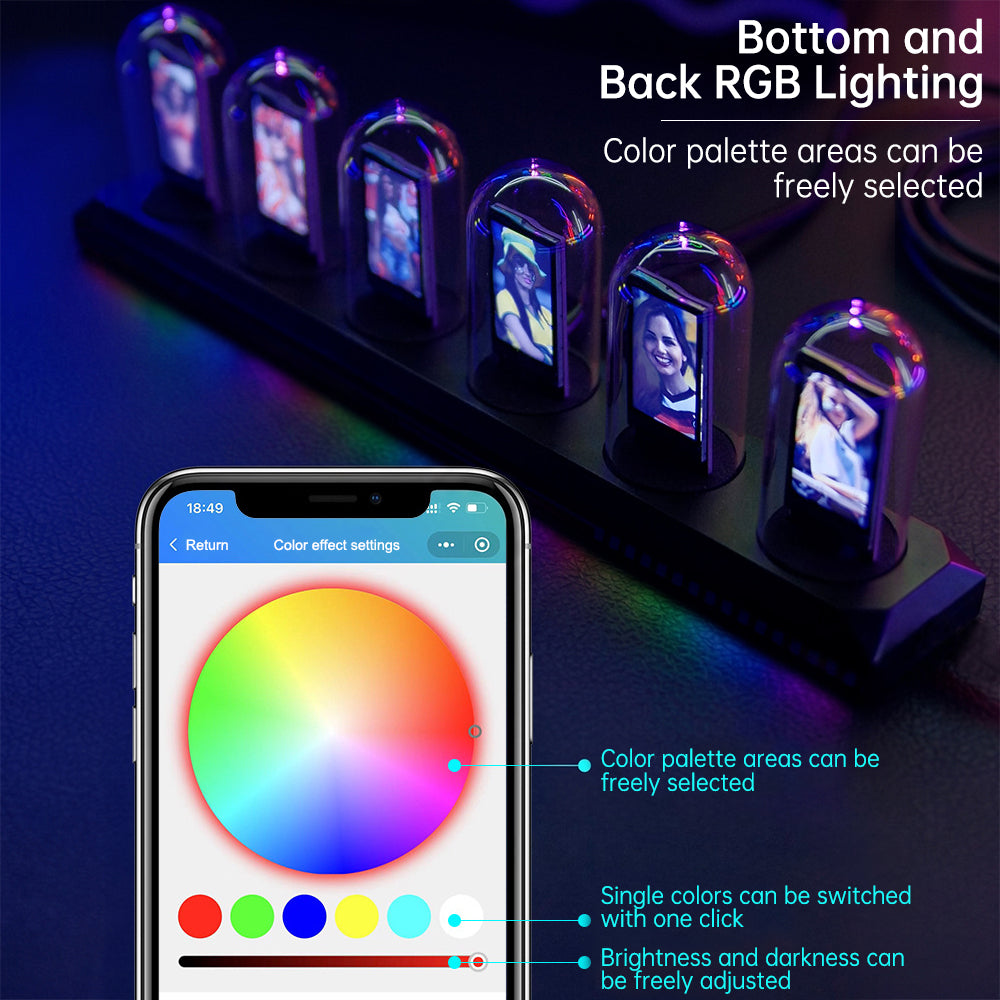 Nixie Tube Clock with WiFi SYNC 12/24H Display Required A Retro Gift for Friends