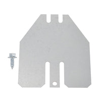 WE49X22606 Dryer Exhaust Cover Plate for GE & Hotpoint, Replaces WE1M393, AP5962115 & More