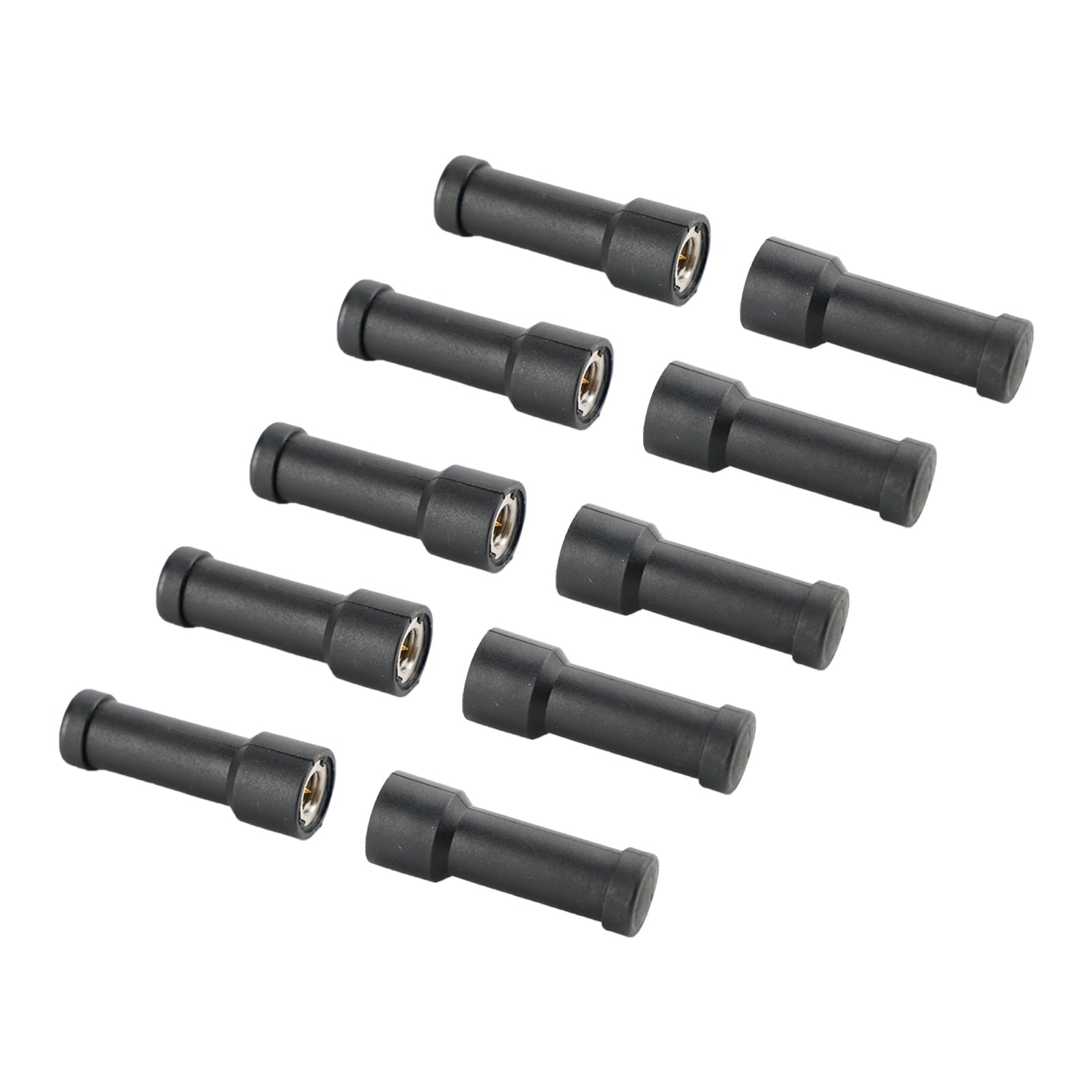 10PCS Short Antenna SMA Male Two Way Radio Stubby Rubber Aerial UHF 400-470MHz