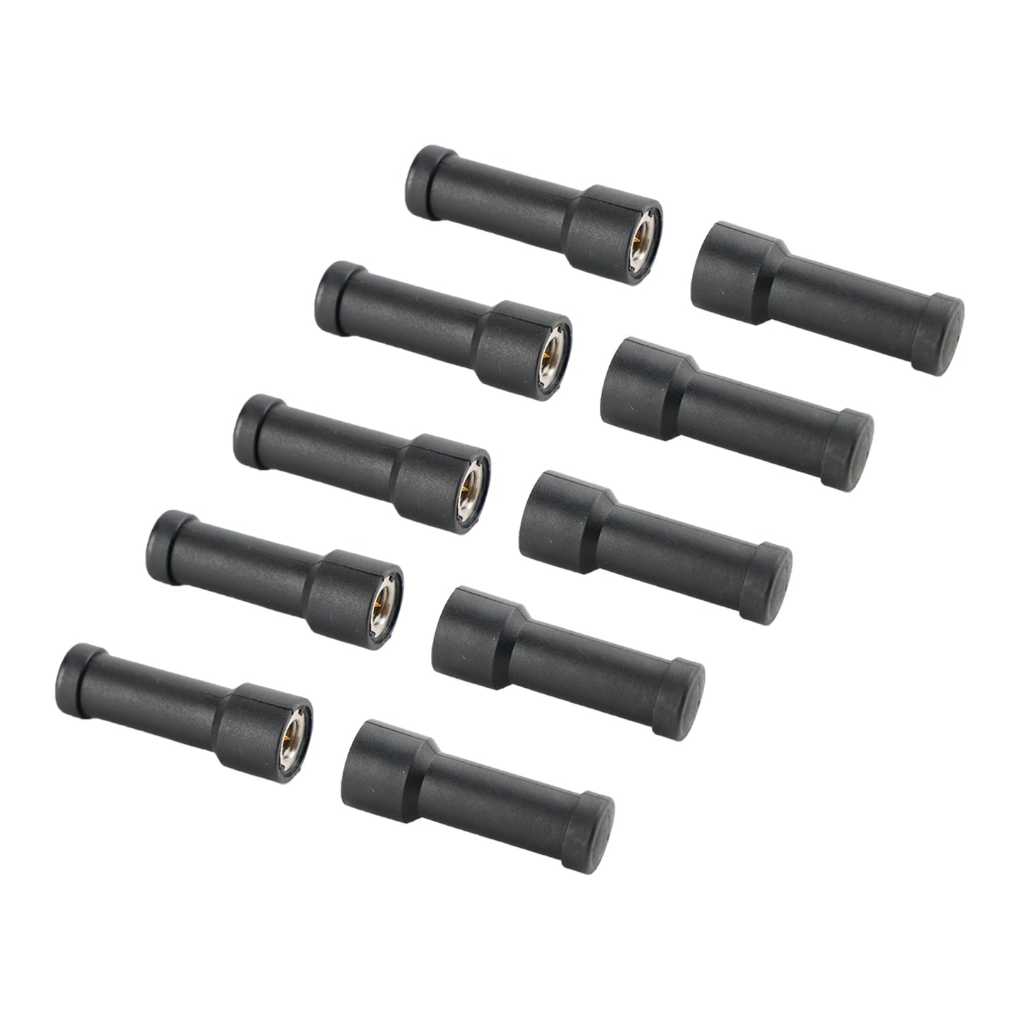 10PCS Short Antenna SMA Male Two Way Radio Stubby Rubber Aerial UHF 400-470MHz