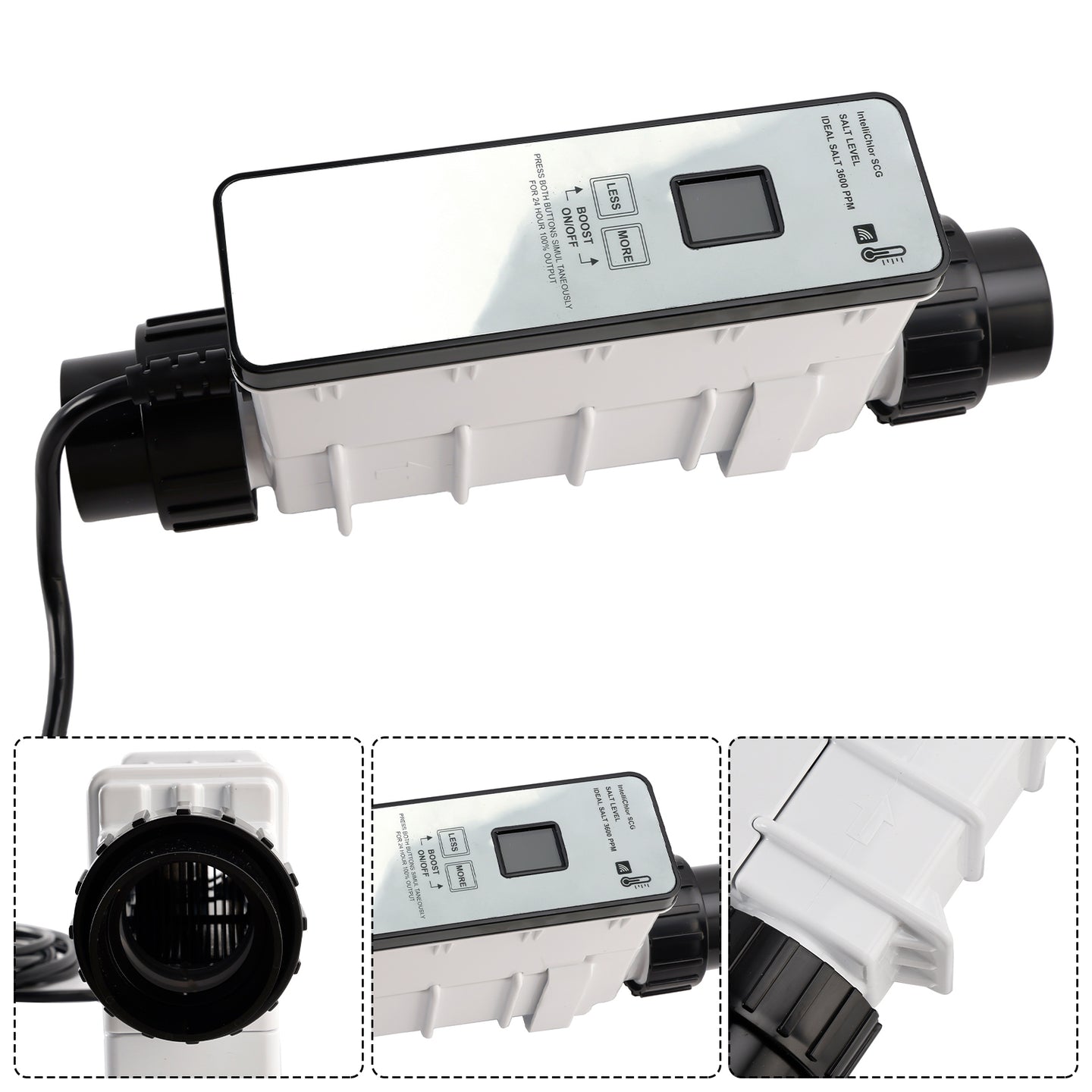 IC40 EC-520555 Replacement Salt Cell Chlorine Generator for In-Ground Pools Up
