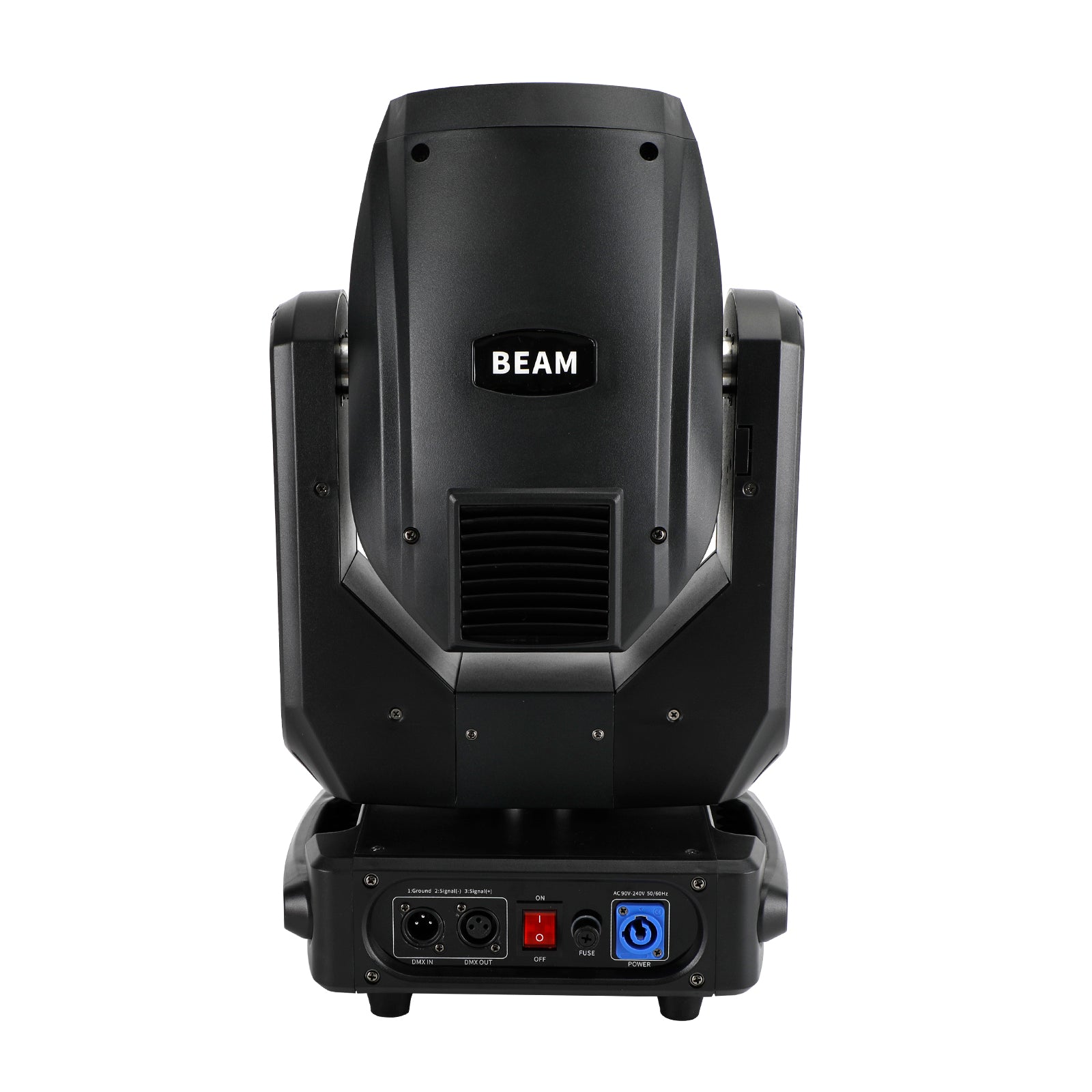 10R 275W Sharpy Beam Moving Head Light with Dual 8+16 Facet Prisms, Frost & Color Wheel, DMX for Stage & DJ