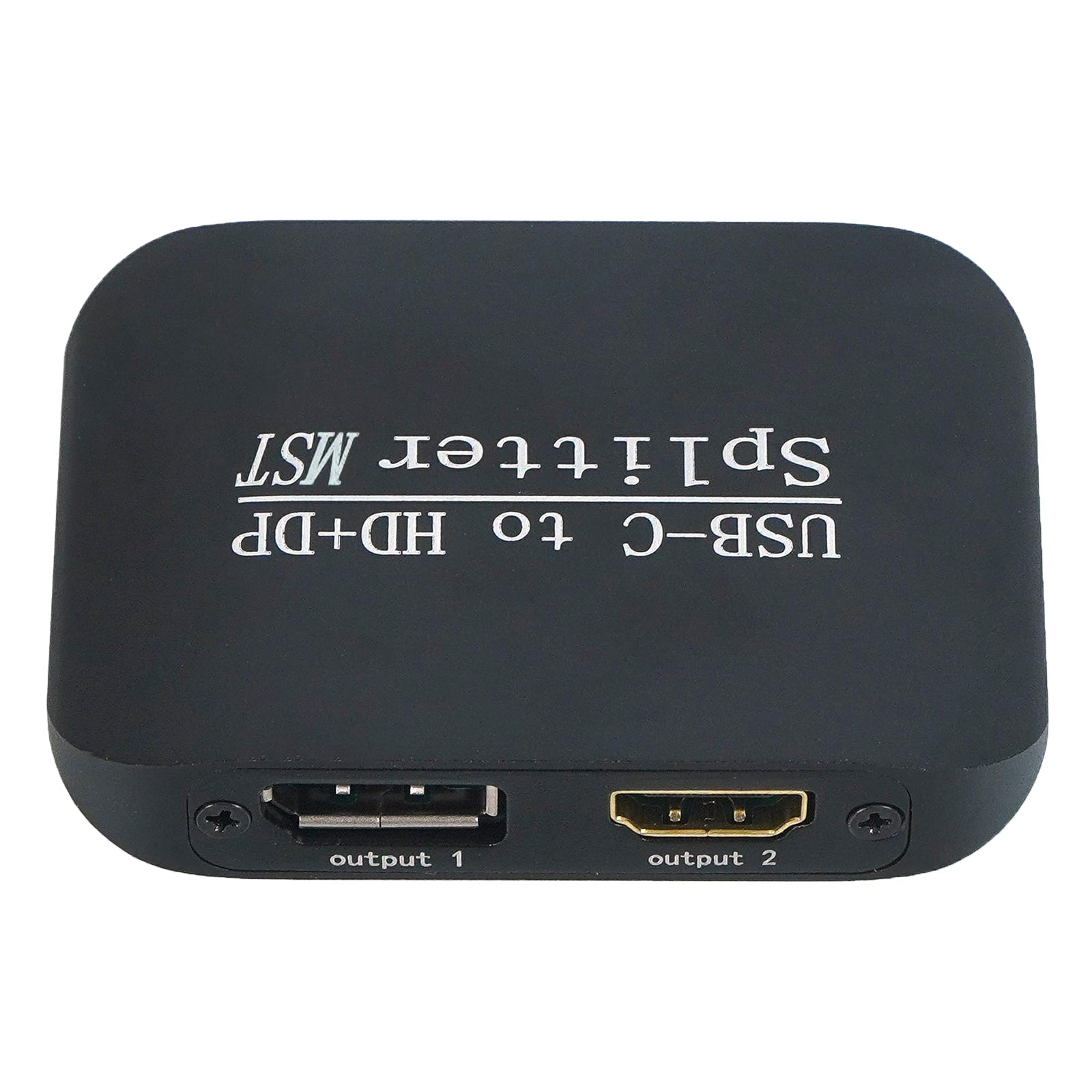 Type-C to HDMI+DP Laptop Splitter Two-Screen Display One Input and Two Output