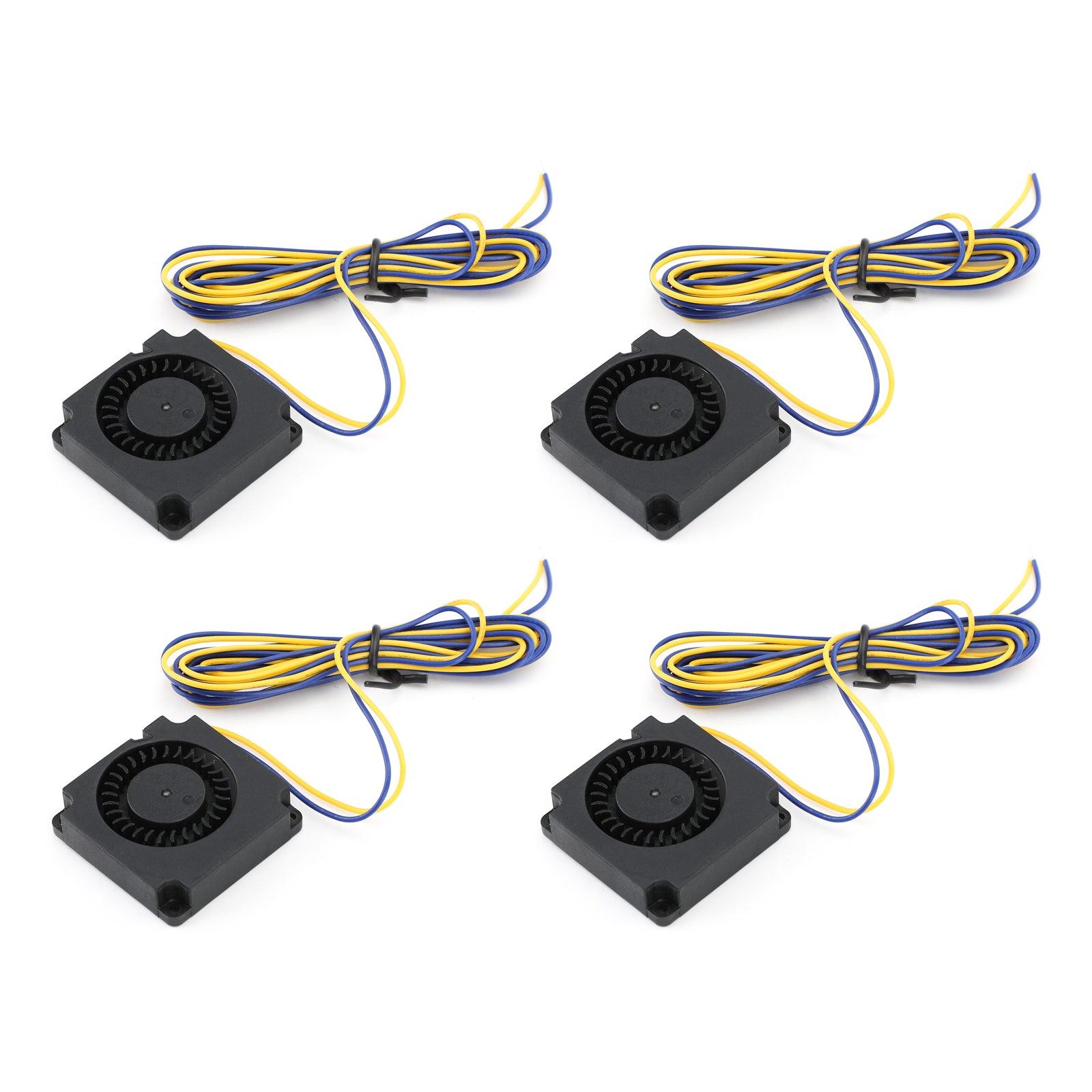 4x 3D Printer Hotend Radial Turbo Blower Fan DC 12V Accessory For Creality CR-10