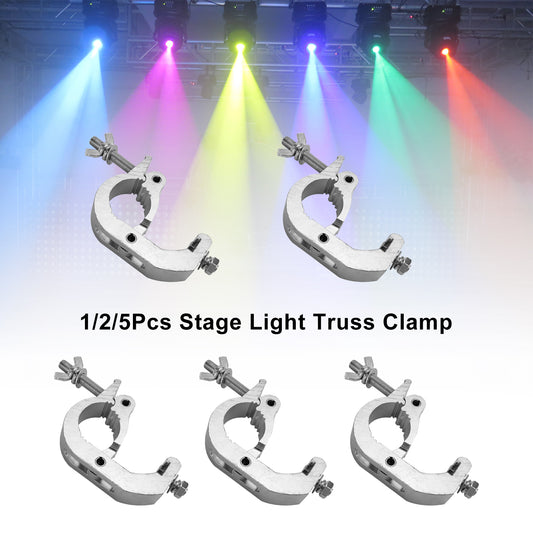 1/2/5Pcs Stage Light Truss Clamp Fit Od 35-52mm Pipe For Moving Head Par Light