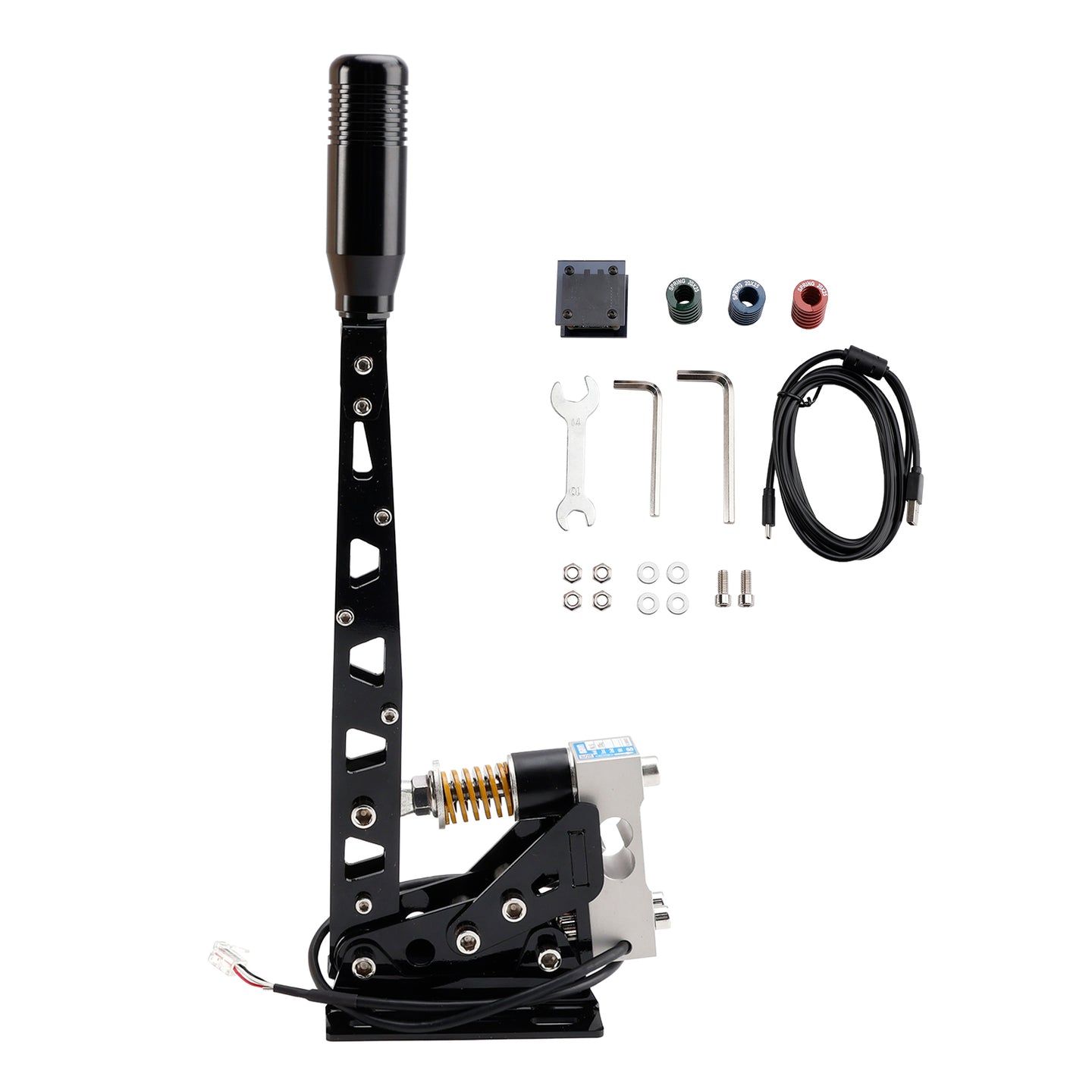USB Handbrake Sim For PC Racing Games Logitech G29/G27/G25 T300 T500 RS PC 64bit 200KG Load Cell SIM Racing For Rally Adjustable