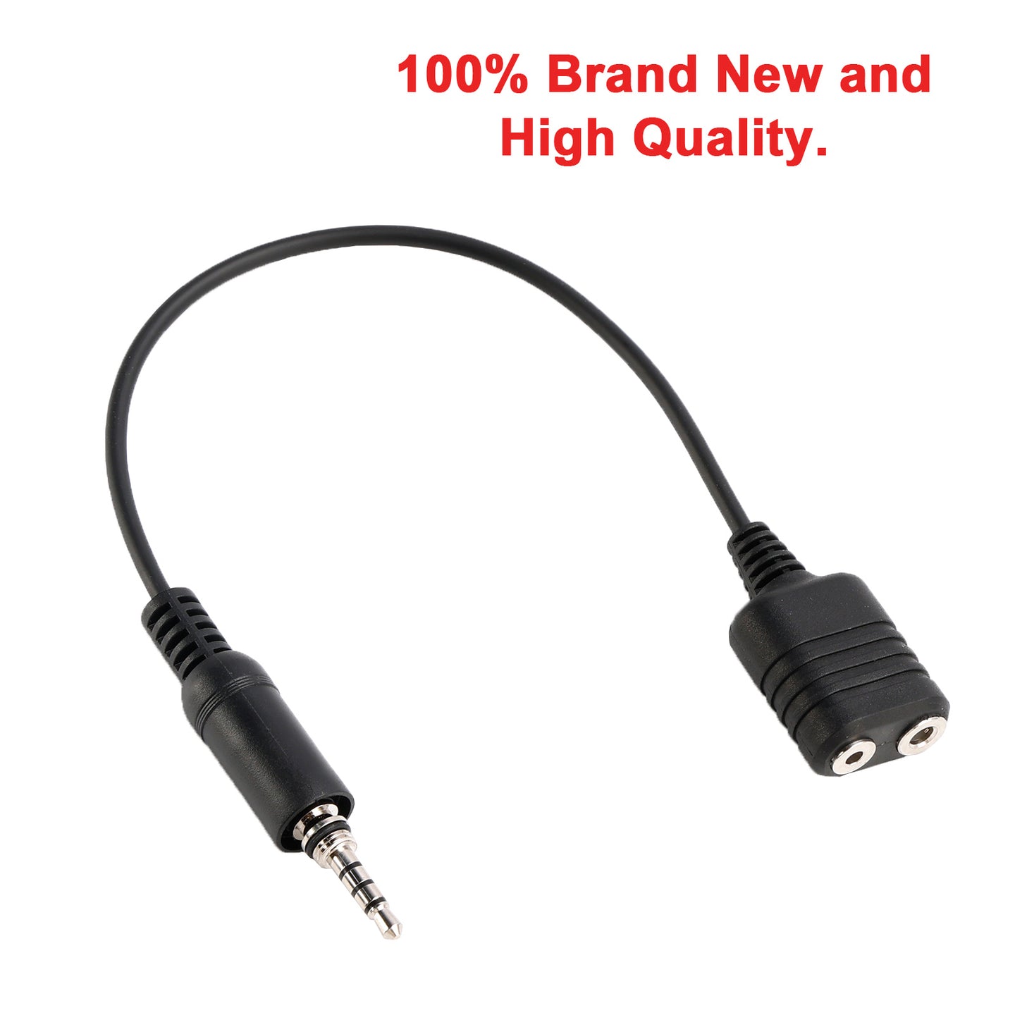 K Interface Headset Port Converter Cable for Yaesu VX120 VX127 VX170 VX177 VX6E
