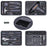 Multifunctional Home & Auto & Woodworkers Repair Tool Kit, Boxs-ABCDI