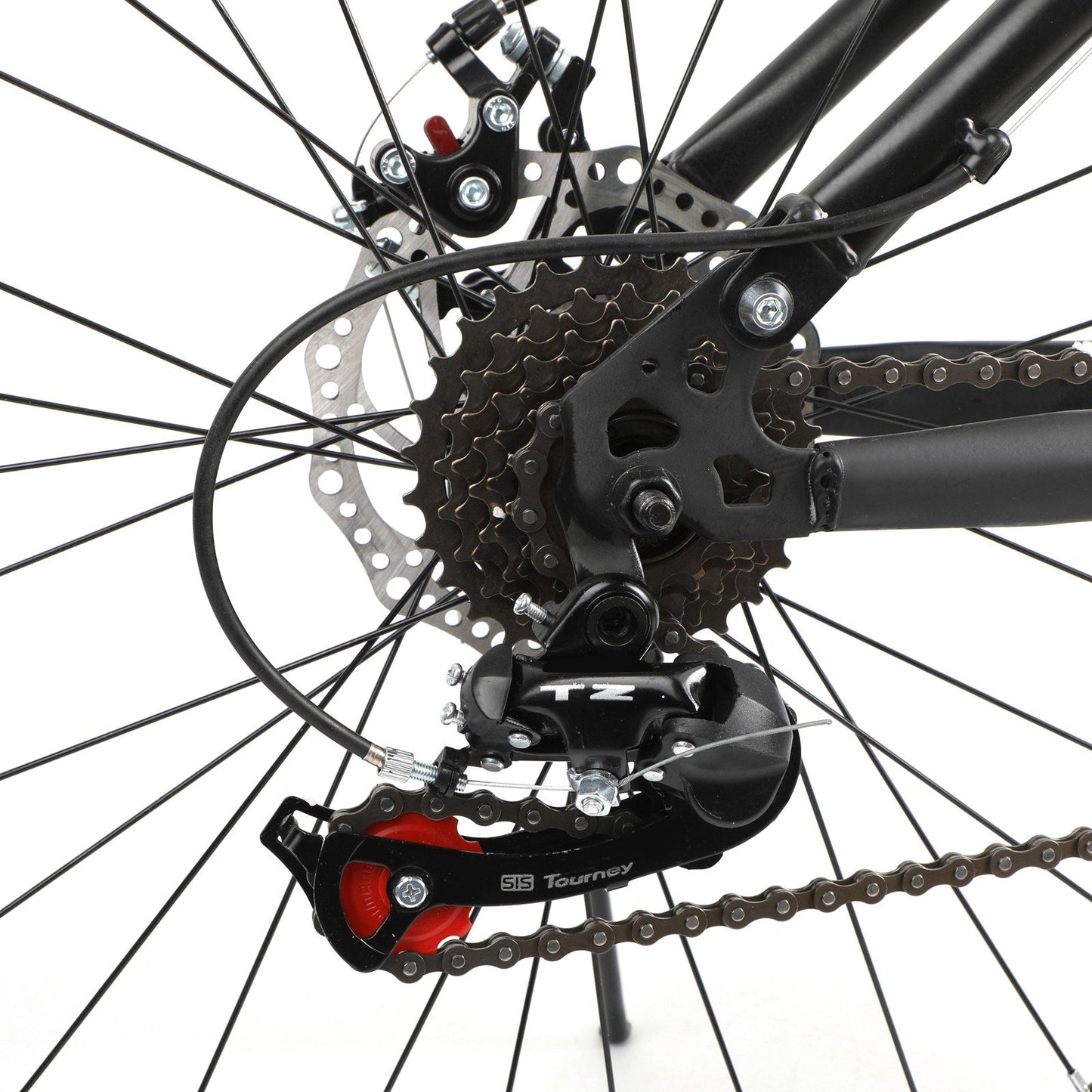 26 inch MTB Folding Bicycle Adult Mountain Bike Full Suspension