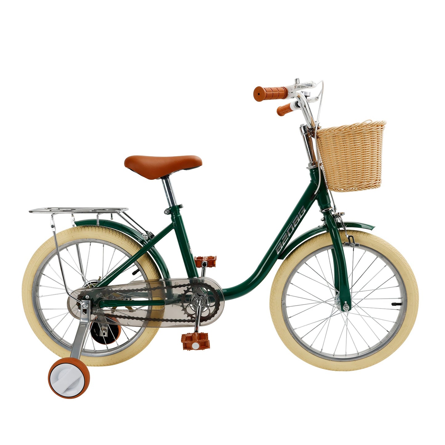 18 inch Kid's Bike Child Pink Ages 7-9 w/ Basket Boys Girls (Copy)