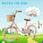 18 inch Kid's Bike Child Pink Ages 7-9 w/ Basket Boys Girls (Copy)