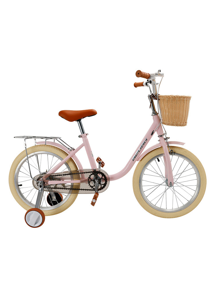 18 inch Kid's Bike Child Pink Ages 7-9 w/ Basket Boys Girls (Copy)