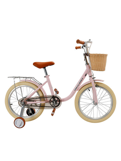 18 inch Kid's Bike Child Pink Ages 7-9 w/ Basket Boys Girls (Copy)