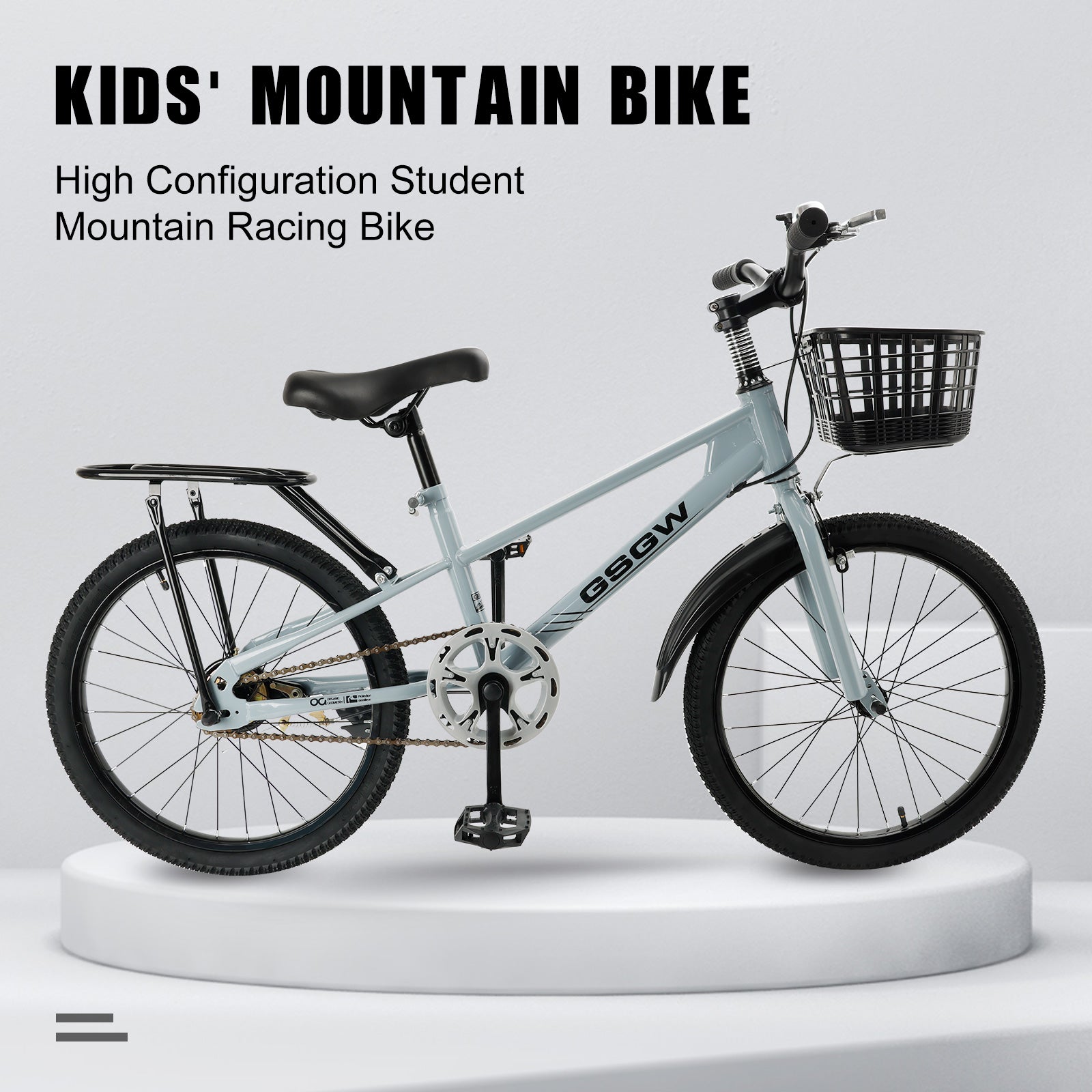 20 inch Teenager Children's Kid Bike w/ Basket Boys Girls (Copy)