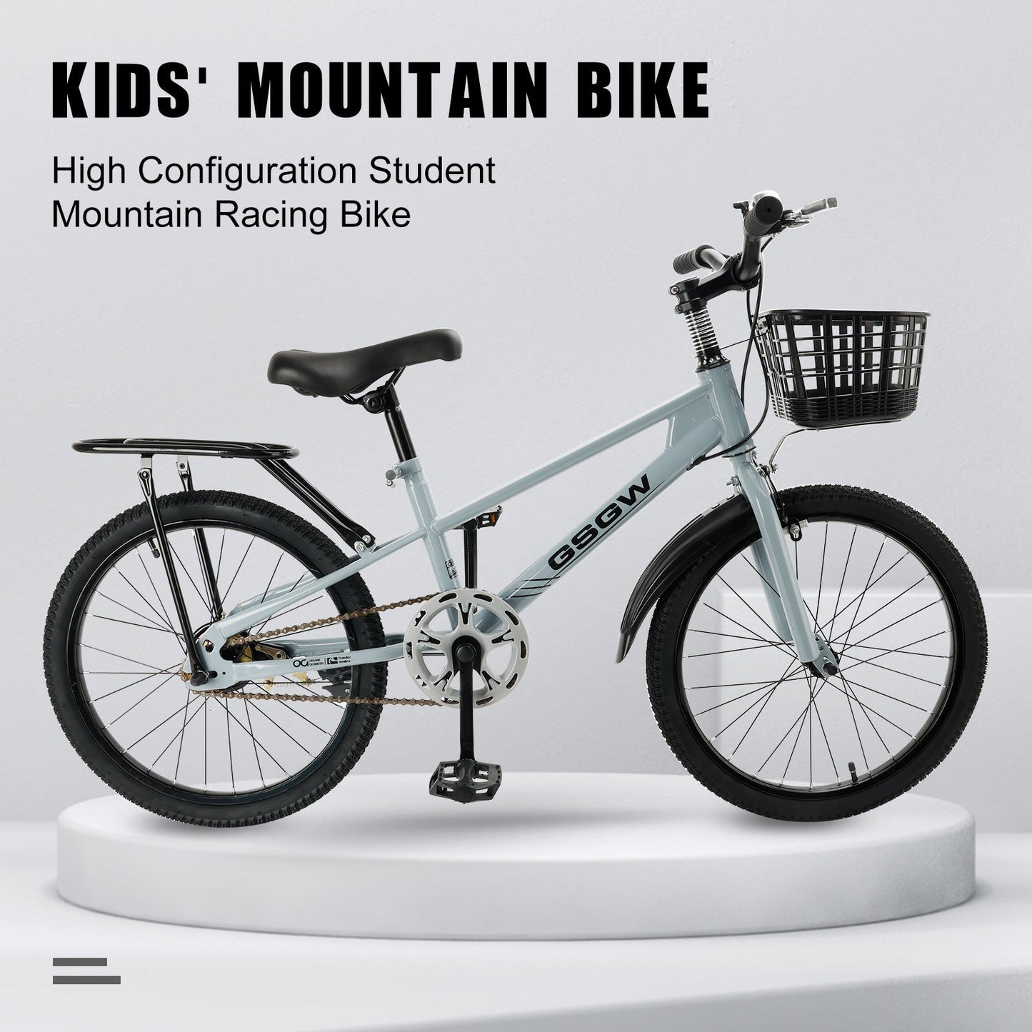 20 inch Teenager Children's Kid Bike w/ Basket Boys Girls (Copy)