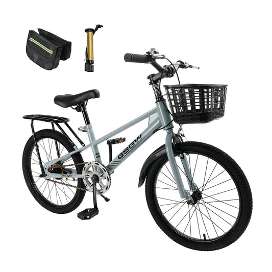 20 inch Teenager Children's Kid Bike w/ Basket Boys Girls (Copy)
