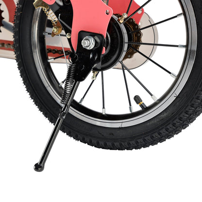 16" Kids Bike, Led Headlight, Training Wheels, Ages 4-8 (Copy)